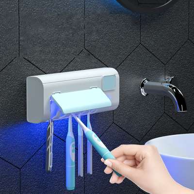 Nail Free Self Sanitizing Case Cabinets Mini UVC Disinfection Sterilizer Box Cleaner Portable UV Electric Toothbrush Sanitizer