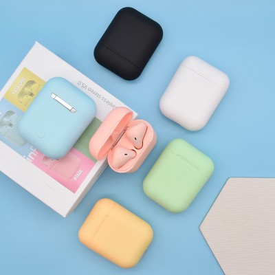 Custom Logo OEM Macaron TWS I12 I16 Earphones Earbuds Upgrade Inpods 12 16 I9000 Pro Auriculares Headphones With Charging Box