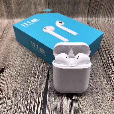 2020 New Hot selling i11tws 5.0 TWS stereo earbuds i11 tws i11 with charging case sport wireless headphone earphone auto paring