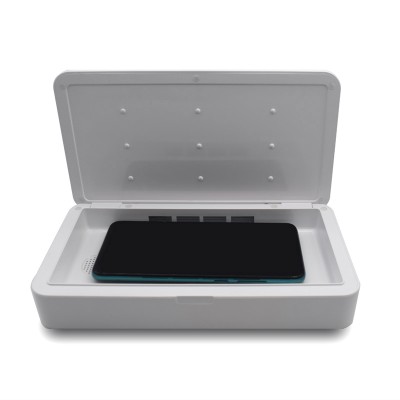 Portable UV Sterilizer Box Phone Cleaner Personal Sterilization Cabinet UV Sterilizer Lamp Wireless Charging